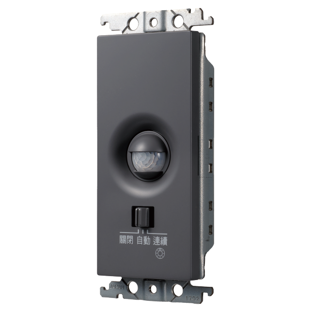 埋入式熱感自動開關商品圖 : WTKF14116H(灰色)(直式)