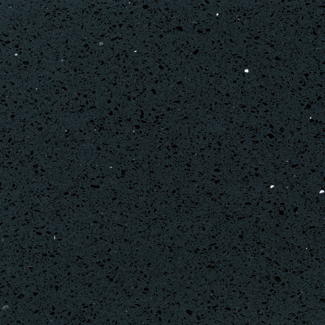 石英石檯面商品圖 : 星辰黑（BQE）