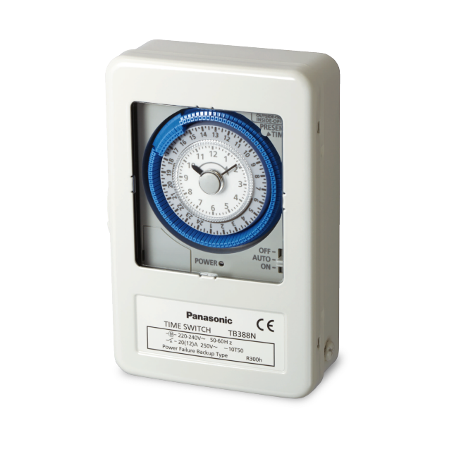定時開關商品圖 : TB35N、TB38N系列（鐵盒型）