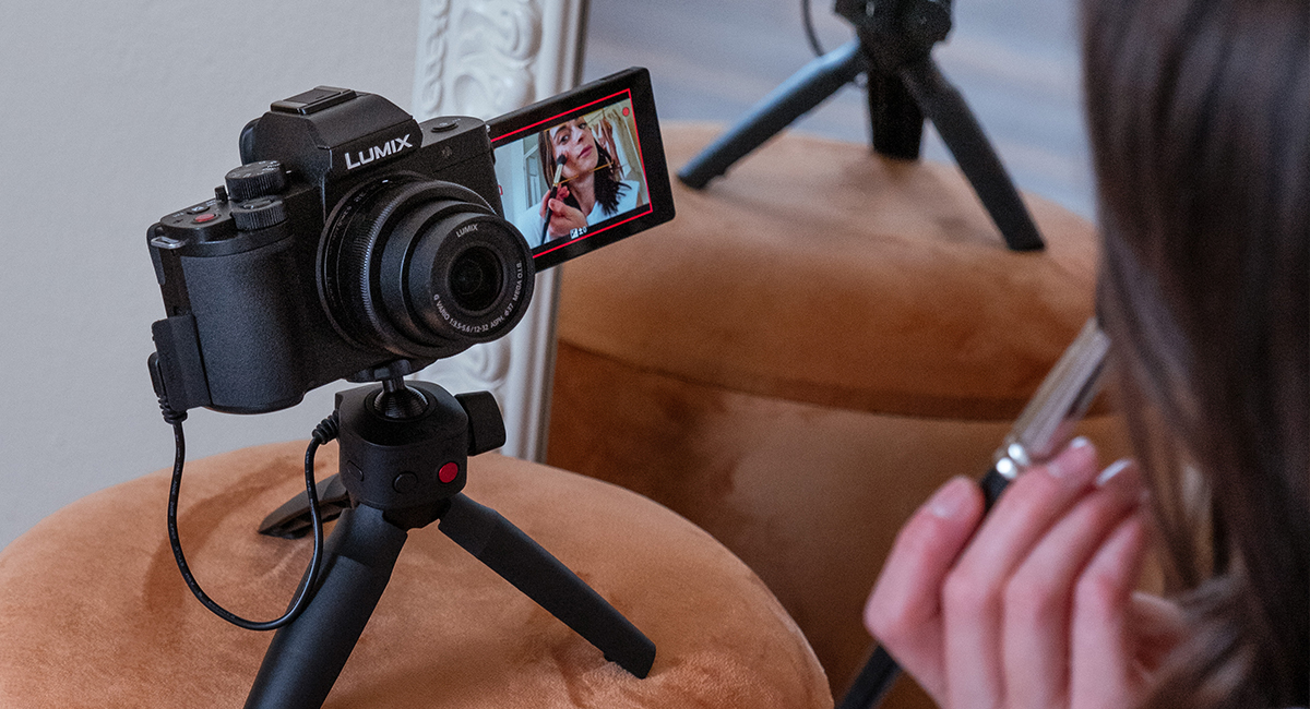 Lightweight 4K Vlogging Camera LUMIX G100V Panasonic UK & Ireland