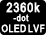 2,360k-dot OLED LVF