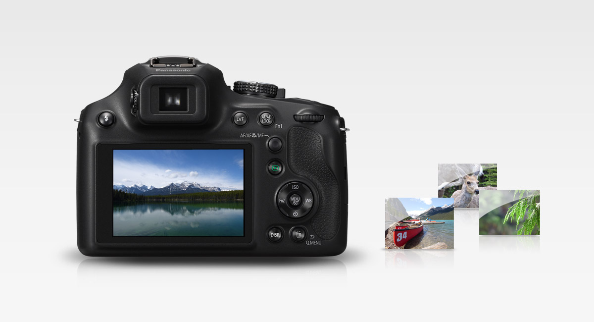 3.0-inch 460K-dot Monitor