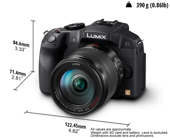 DMC-G6 Compact System Camera