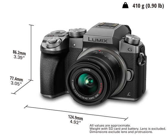 LUMIX G Compact System Camera DMC-G7WEB
