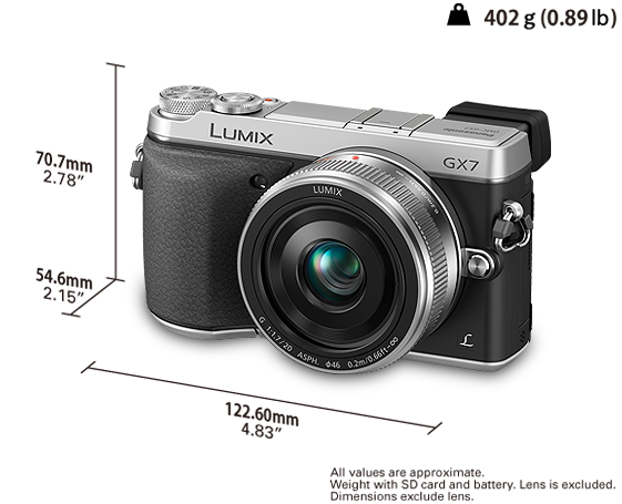 LUMIX Digital Single Lens Mirrorless Camera DMC-GX7