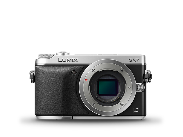 Silver Panasonic Lumix DMC-GX7EB-S G Series Compact System Camera Body Only