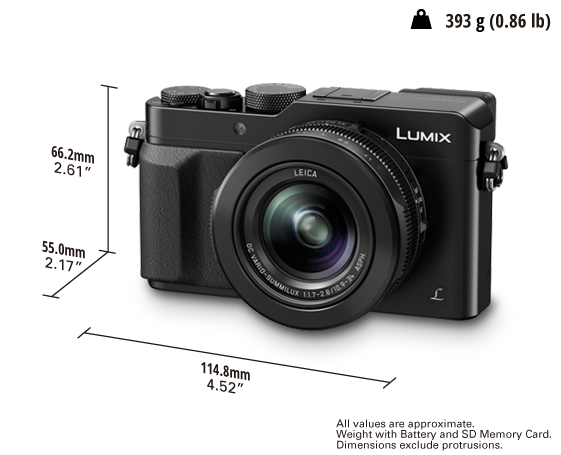 Roei uit Invloedrijk stroom LUMIX Premium Compact Camera DMC-LX100 | Compact Cameras | Panasonic UK &  Ireland