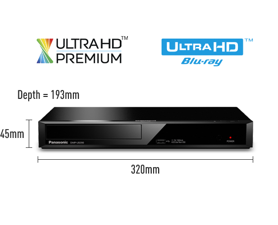 4K Ultra HD Blu-ray Player DMP-UB390EB