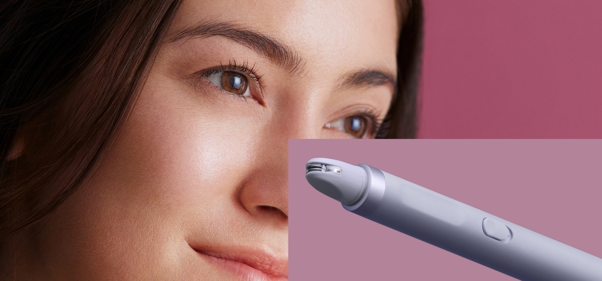 Image: End result of eyebrow and the product