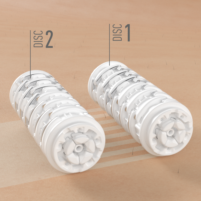 DOUBLE DISC DOUBLE EFFECT