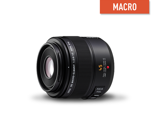 LUMIX Macro Four Thirds Lens H-ES045E | Panasonic UK & Ireland
