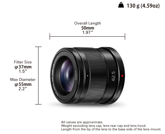 LUMIX Micro 4/3s Camera Lens H-HS043E | Panasonic UK & Ireland