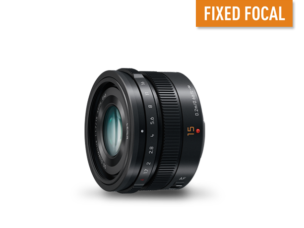 LUMIX 15mm f/1.7 Standard Lens H-X015E | Panasonic UK & Ireland