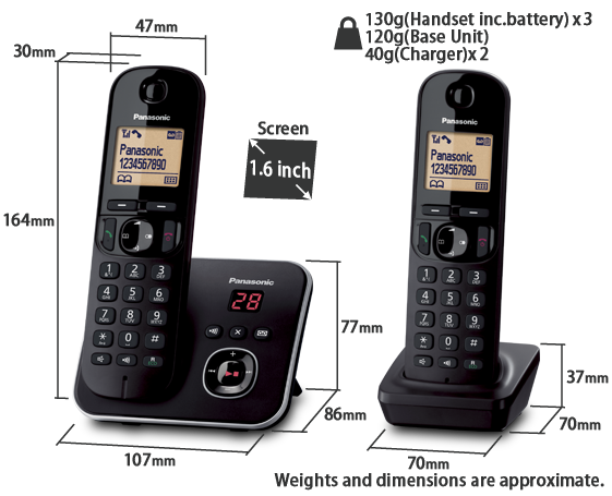 Telephone KX-TG6803E