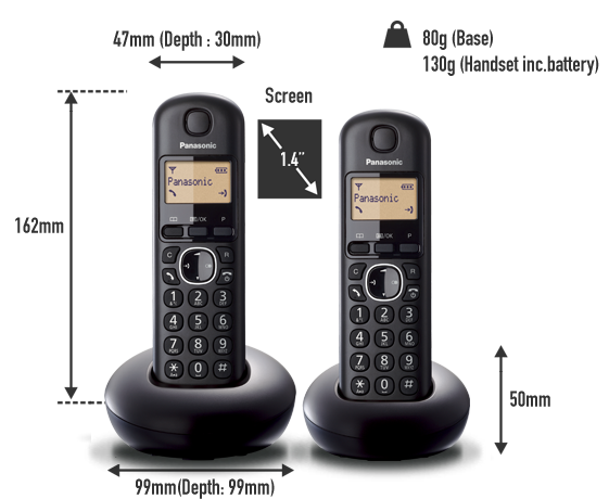 Telephone KX-TGB212E