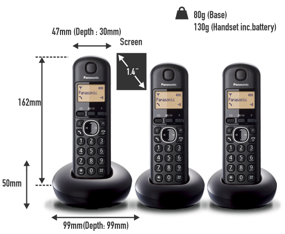Telephone KX-TGB213E