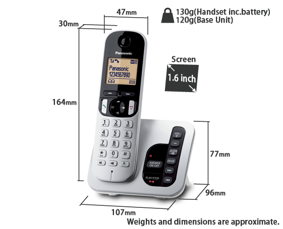 Telephone KX-TGC220ES