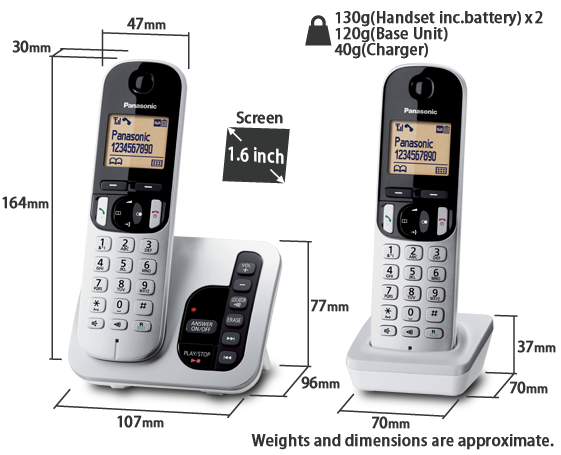 Telephone KX-TGC222ES