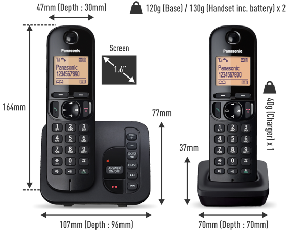Telephone KX-TGC222E