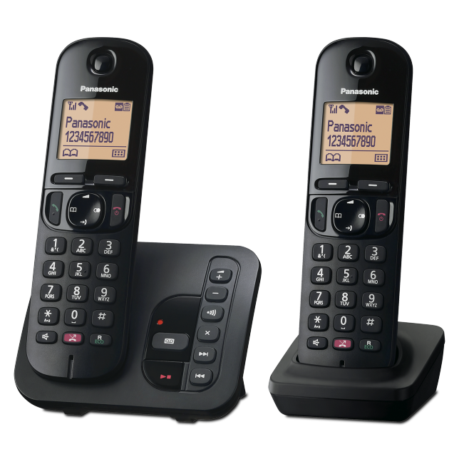 Photo of Digital Cordless Phone with Answering Machine KX-TGC262