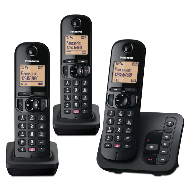 Photo of Digital Cordless Phone with Answering Machine KX-TGC263