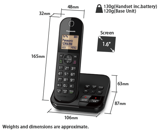 Telephone KX-TGC420EB