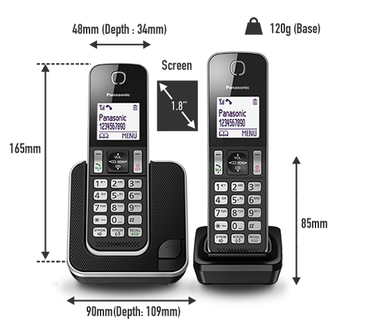 Telephone KX-TGD312E