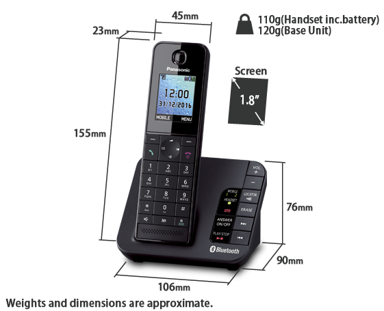 Telephone KX-TGH260E
