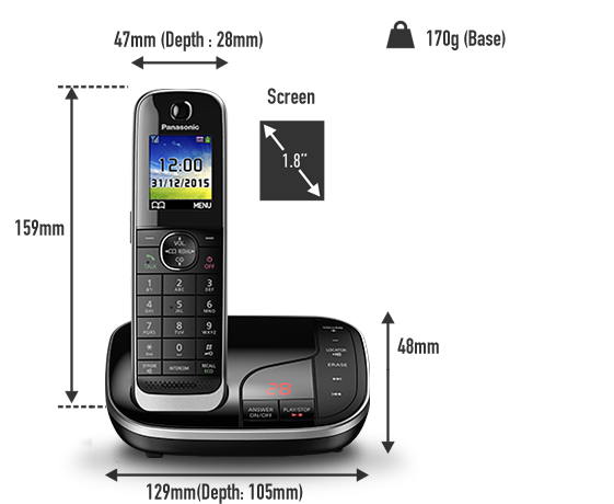 Telephone KX-TGJ320E