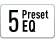 5 Preset Equalizer