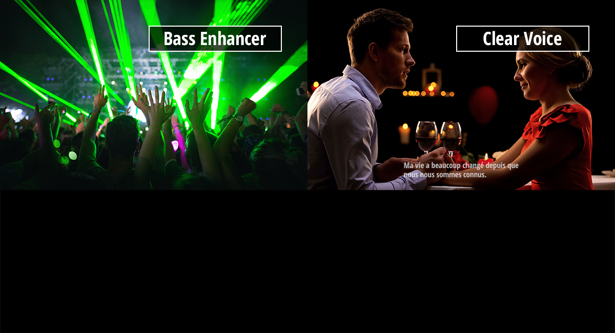 3 Sound Modes to Match the Content
