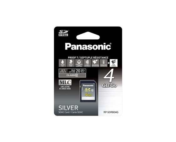 RP-SDRB04GAK SDHC Memory Card