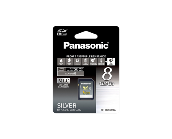 RP-SDRB08GAK SDHC Memory Card