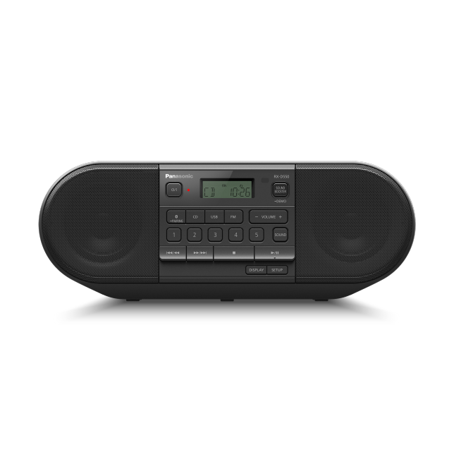 Photo of RX-D550 Powerful Portable FM Radio & CD Player with Bluetooth®
