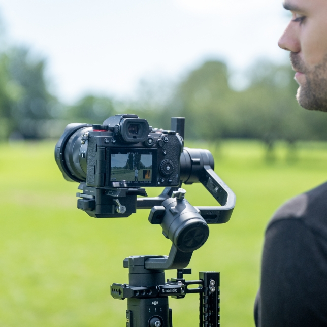 S 20-60mm F3.5-5.6 lens mounted on the LUMIX S Series camera