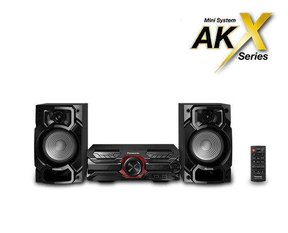 450w High Power Audio System with CD Player and DJ JukeBox Effect SC-AKX320