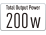 200W Power Output