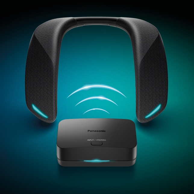 SC-GNW30 LEDs turn red to indicate microphone mute mode.