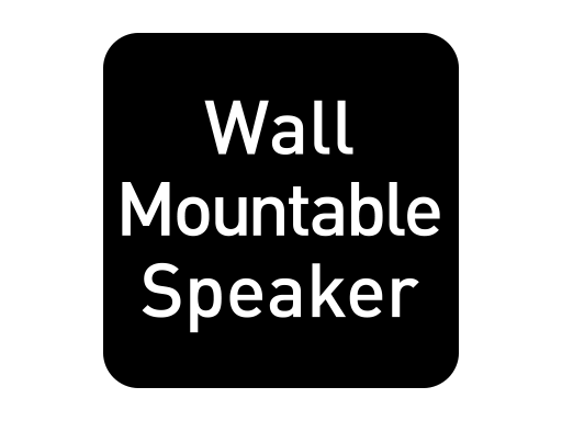Wall Mountable Speaker