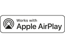 Works with Apple AirPlay