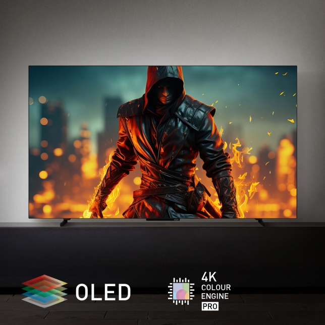 Great picture performance with 4K Colour Engine