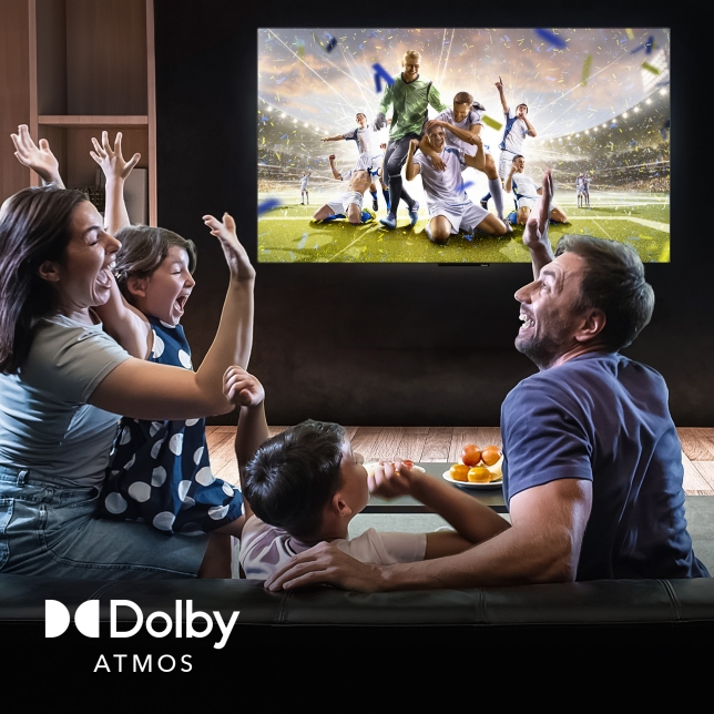 Immersive Surround Sound with Dolby Atmos ®