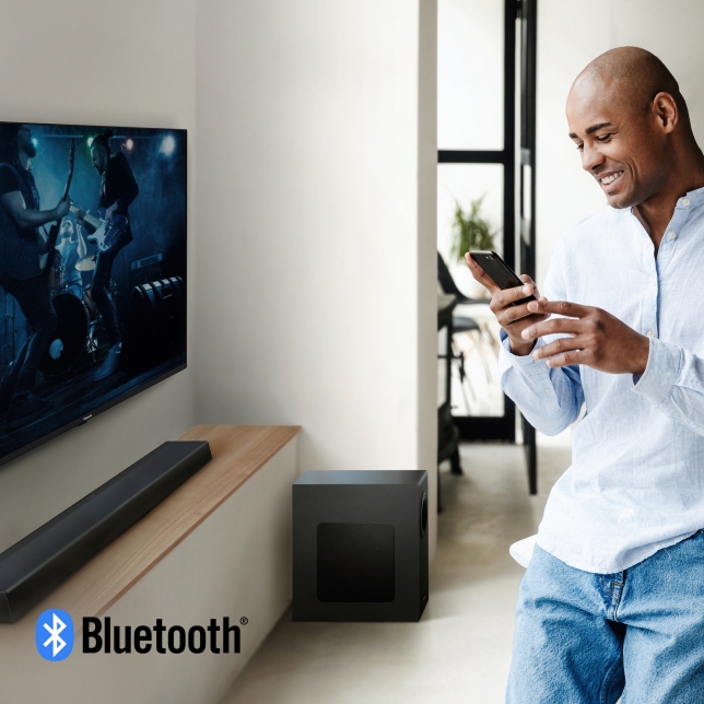 Convenient Bluetooth™ Connectivity