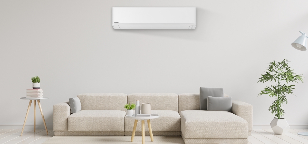 Panasonic air conditioner to enjoy instant cooling during start-up with POWERFUL mode, while the AEROWINGS provide fast and further airflow