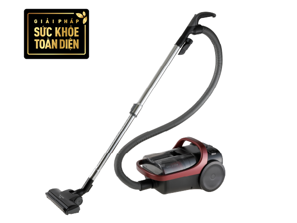 Photo of Powerful 2100W Cyclone Bagless Canister Vacuum Cleaner with HEPA Filter MC-CL607RN49