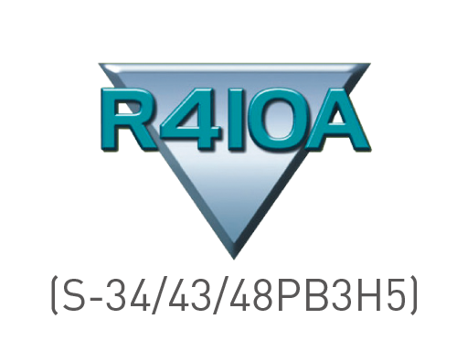R410A (S-34/43/48PB3H5)