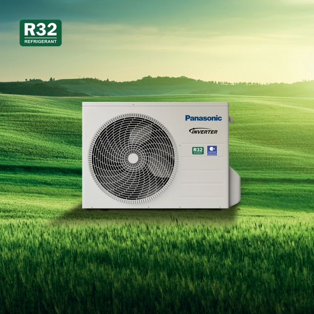 Môi chất lạnh R32 thân thiện với môi trường Panasonic 1.0HP CU/CS-XU9ZKH-8 | Shopdieuhoa.com