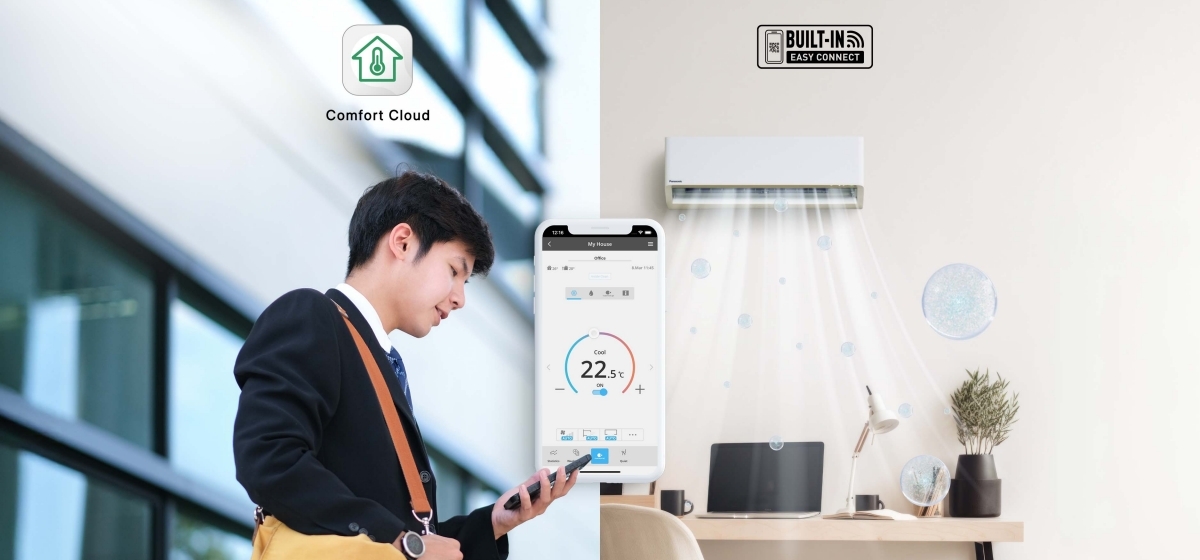 Kết nối và điều khiển điều hòa không khí mọi lúc mọi nơi