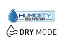 Chế độ Dry với cảm biến độ ẩm