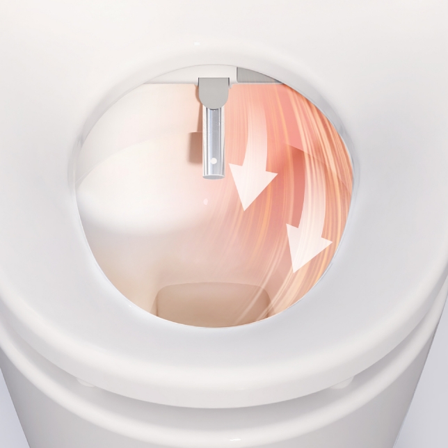 Sấy bằng luồng khí ấm nhẹ nhàng